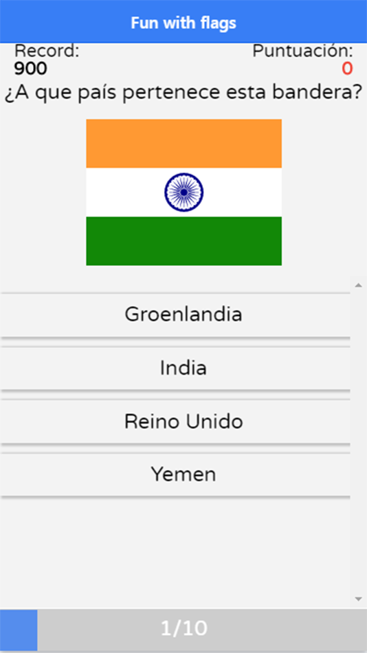 #2. Fun with Flags (iOS) 由: PaellaSoft