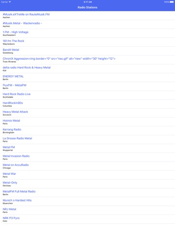 Radio Channel Metal FM Online Streamingのおすすめ画像1