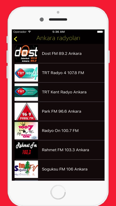 Screenshot #3 pour Radyo Türkiye FM - Radyolar Türkçe / Radio Canli