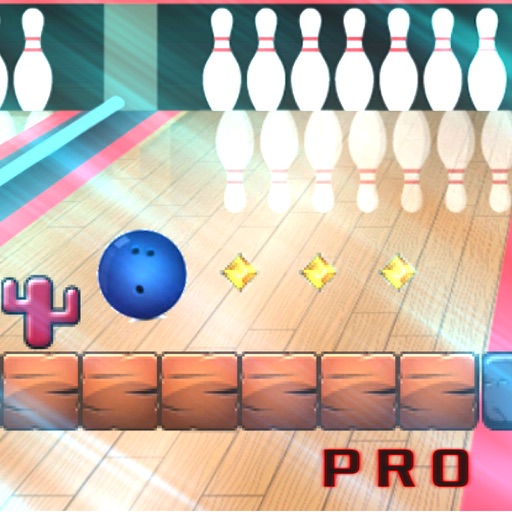 A bowlling sky PRO: jumping ball icon