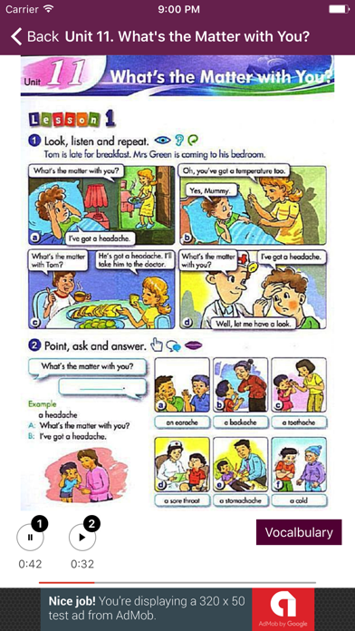 Screenshot #3 pour Tiếng Anh Lớp 5 - Tập 2