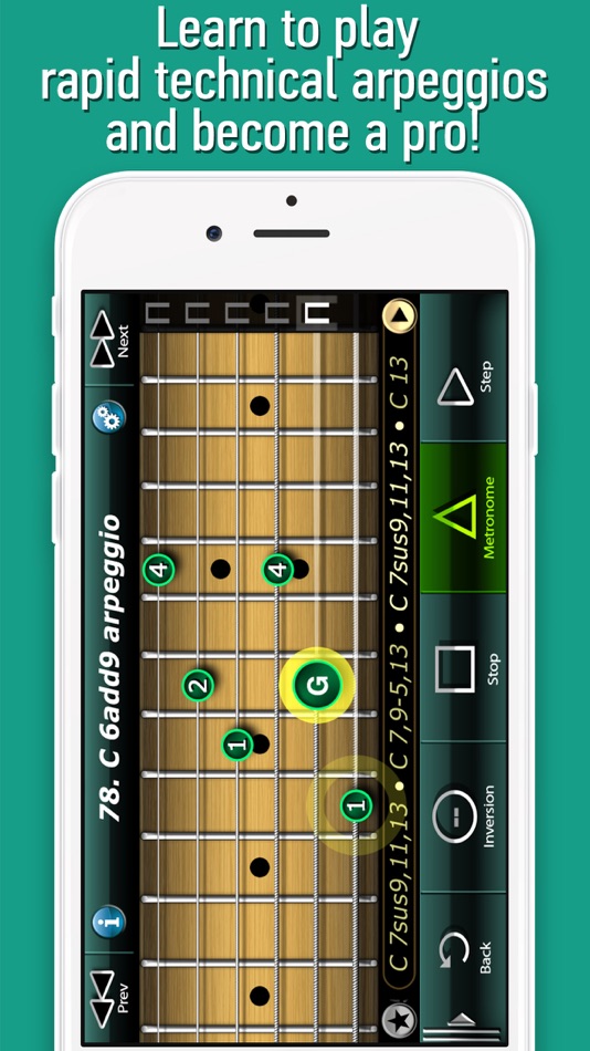 Sweep Picking Guitar Arpeggios - 3.1 - (iOS)
