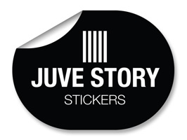 Juve Story Stickers, ispirata al film e libro che sono ora disponibili presso i rivenditori in Italia