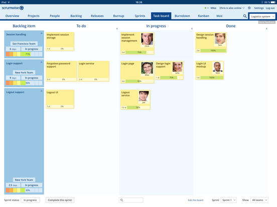Screenshot #4 pour Scrumwise