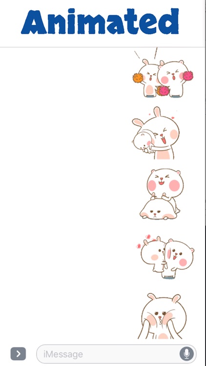 Bear and Rabbit Love Animated