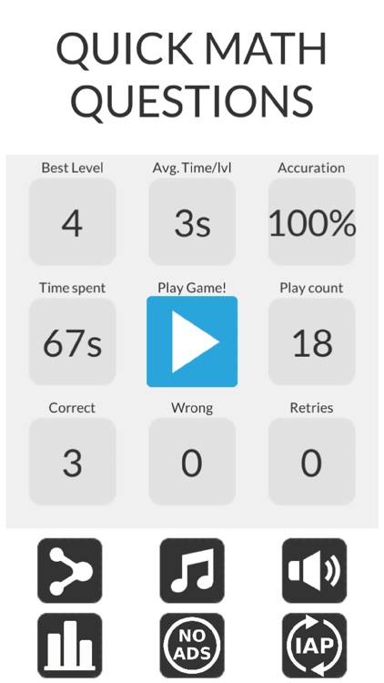 Quick Math Questions - Answer Correctly to Endless screenshot-4