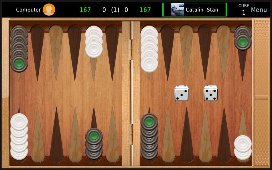 #4. Backgammon Reloaded (macOS) 由: Catalin Stan