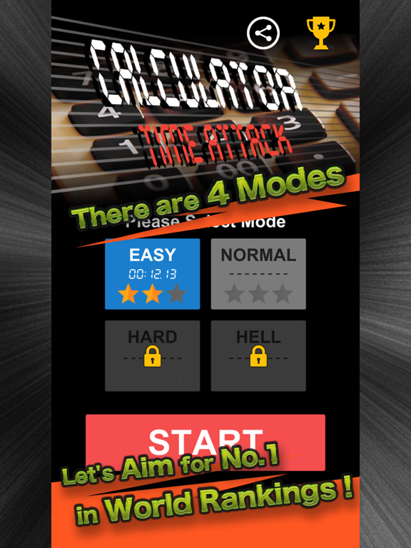Screenshot #6 pour Calculator Time Attack - Calculator Typing Game