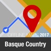 Basque Country Offline Map and Travel Trip Guide