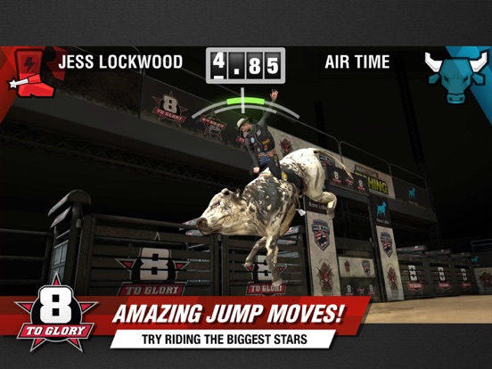 8 to Glory - Bull Riding iPad screenshot 5 - Games app