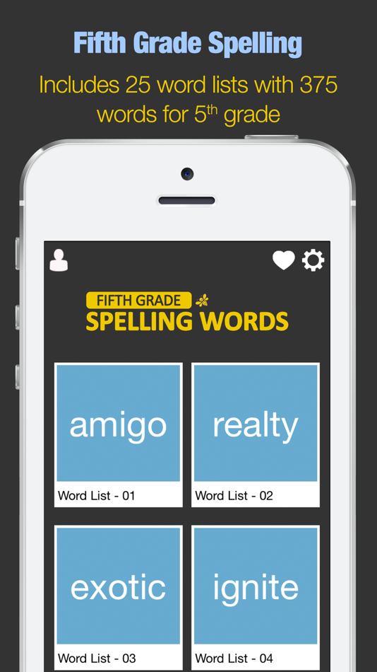Fifth Grade Spelling Words - 1.1 - (iOS)