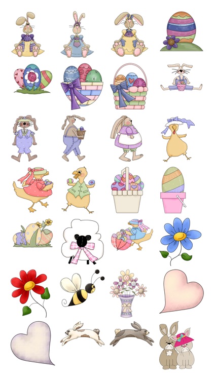Easter Stickers #1 for iMessage