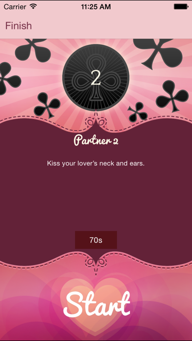 Couple foreplay sex card game Screenshot