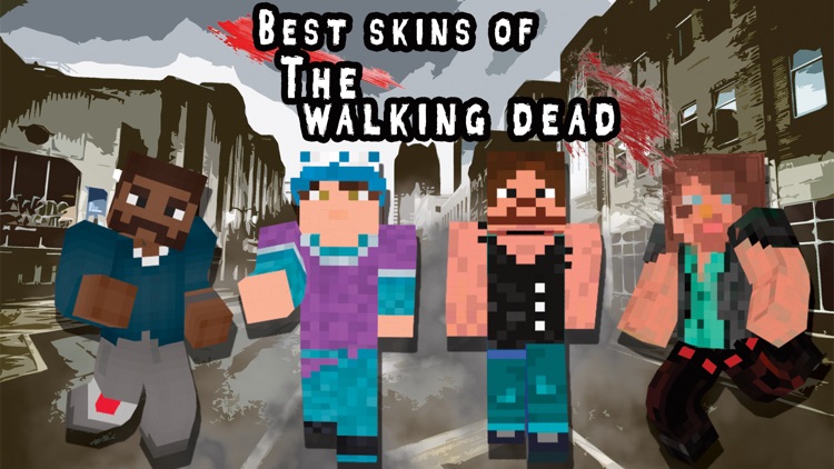Skins For Walking Dead For Minecraft Pe By Nhi Doan - kenny walking dead roblox