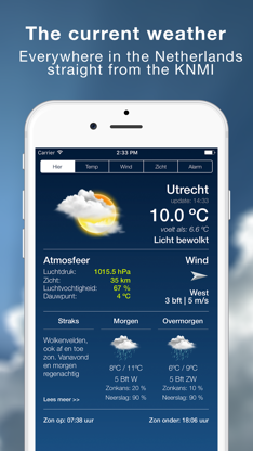 Het Weer in Nederland - Weer screenshot 1