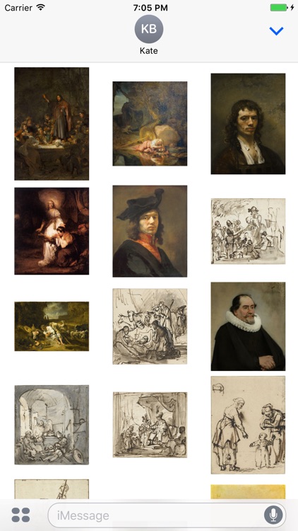 Carel Fabritius Artworks Stickers