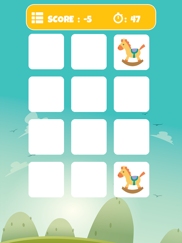 Cards Matching Educational Games For Kids