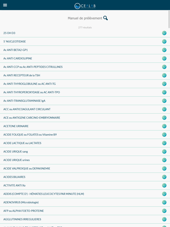 Screenshot #4 pour Manuel de prélèvement Ocealab