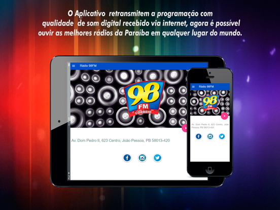 Screenshot #4 pour Rádio Correio 98 FM JP