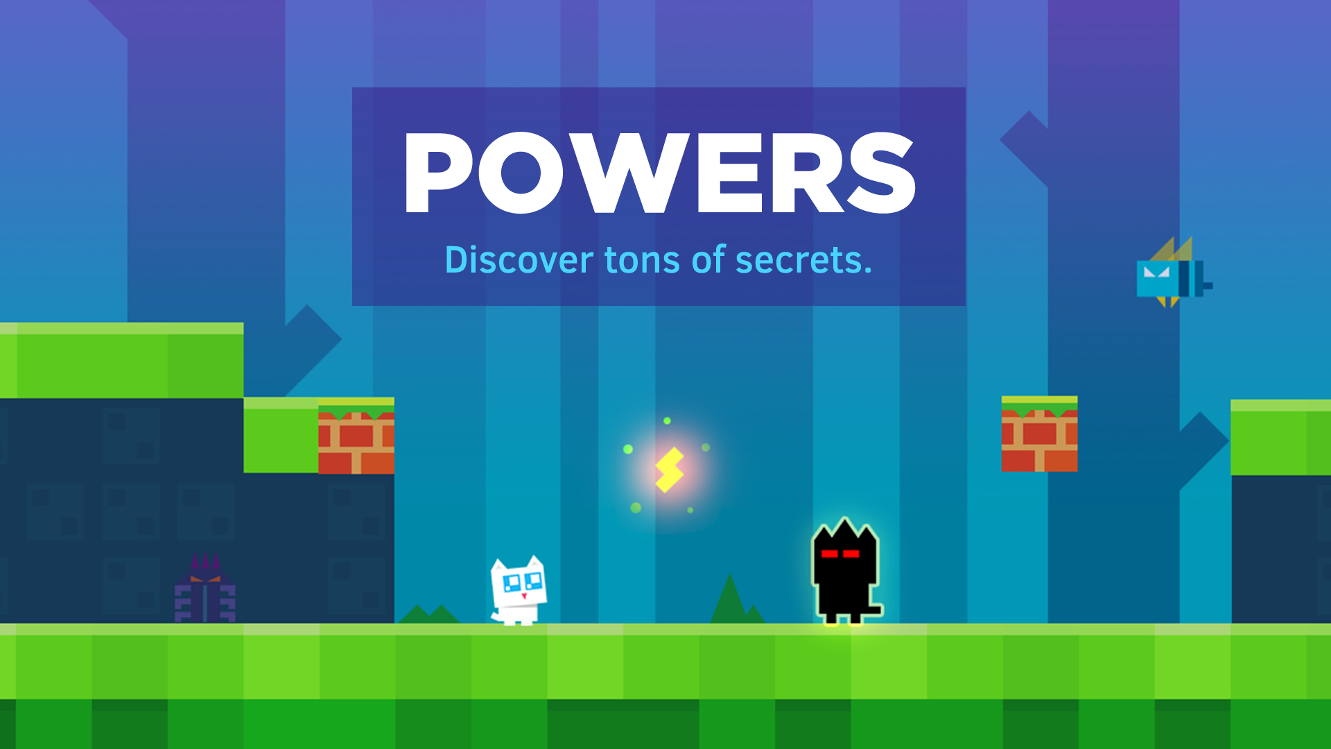 Super Phantom Cat - Be a jumping bro. screenshot 15