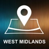 West Midlands, UK, Offline Auto GPS