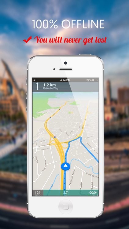 Kinshasa : Offline GPS Navigation