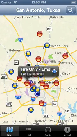 Game screenshot San Antonio Emergency Radio apk