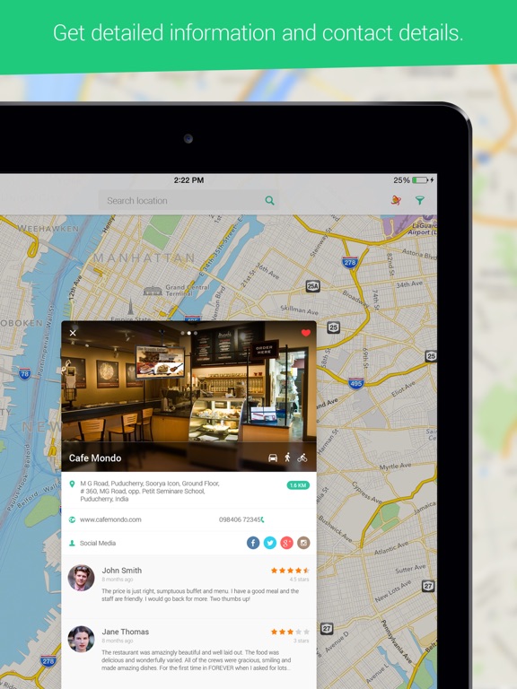Screenshot #5 pour Restaurants Near Me & Food Around Me