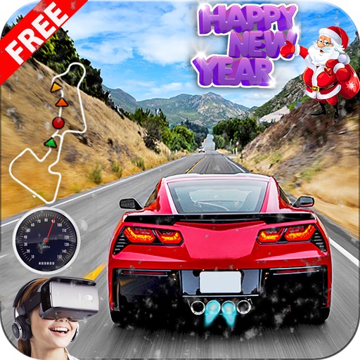 VR - Crazy Car Racer : Traffic Racing Free iOS App