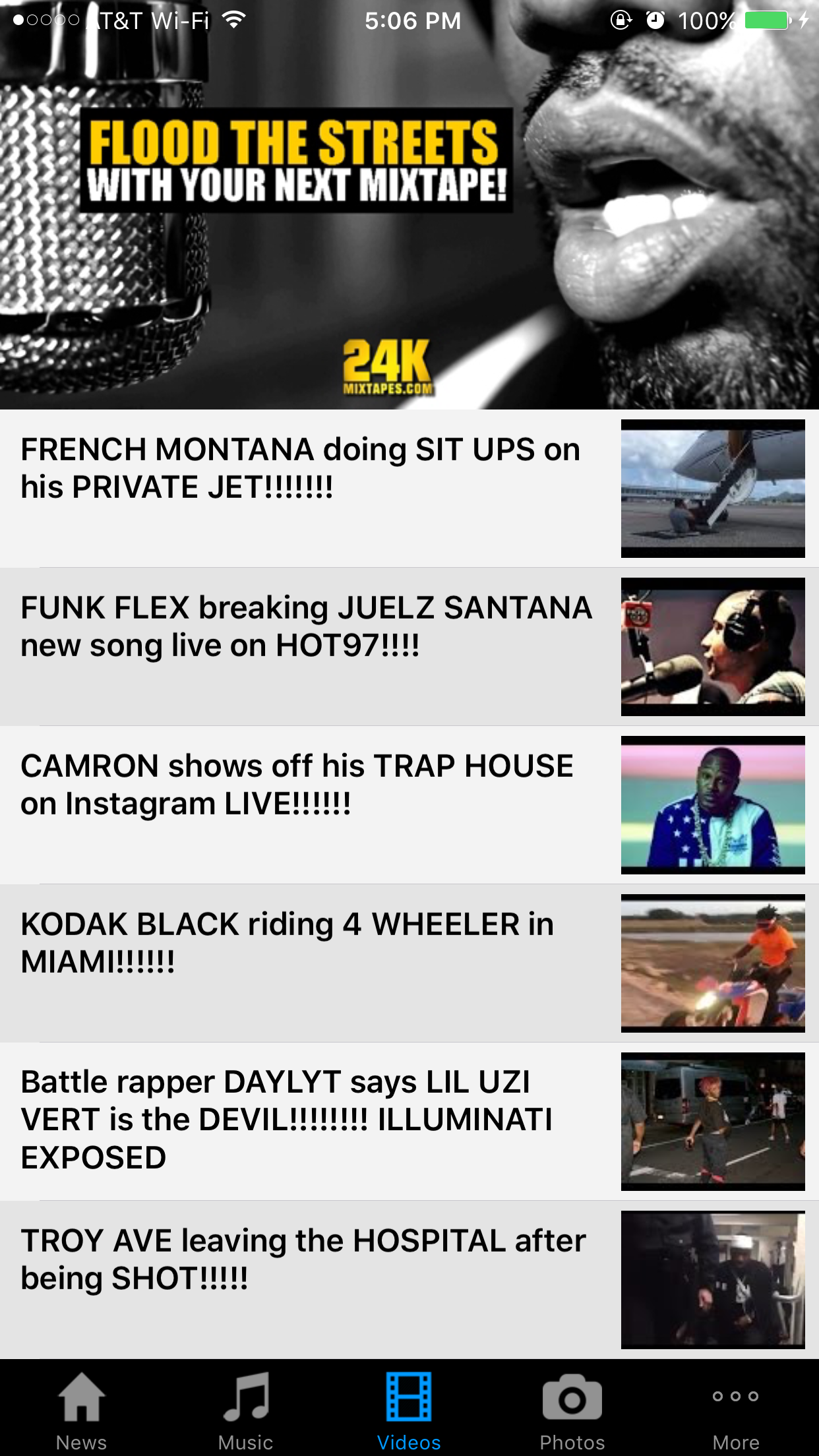24K Mixtapes screenshot 3