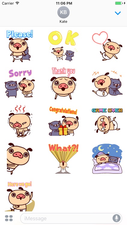 Manaar The Talking Pig Sticker 2