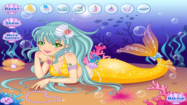 My Mermaid Beauty SPA Make up Best games for girls