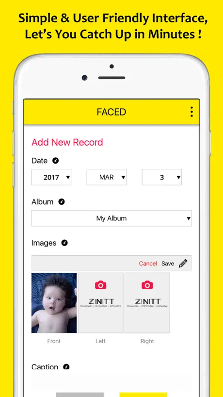 FACED – Face Changes Tracker (Photo & Slideshow)