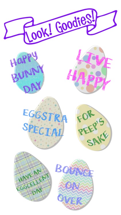 Easter Egg Stickers!