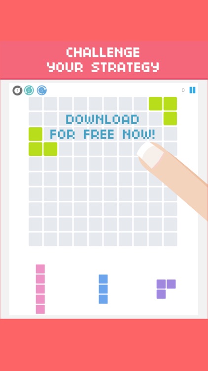 Block original tether color fill hexic screenshot-4