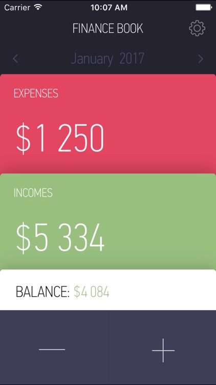 Finance Book - Money Tracking