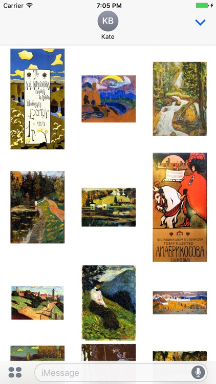 Wassily Kandinsky Artworks Stickers