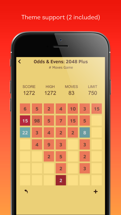 Odds & Evens: 2048 Plus Screenshot