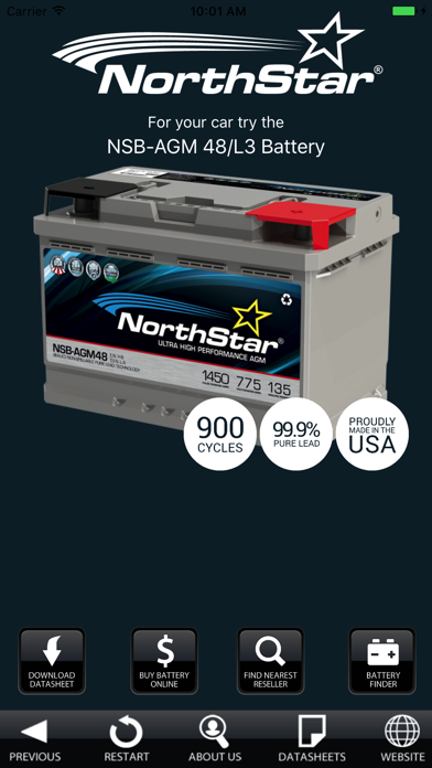 Screenshot #3 pour NorthStar Battery App