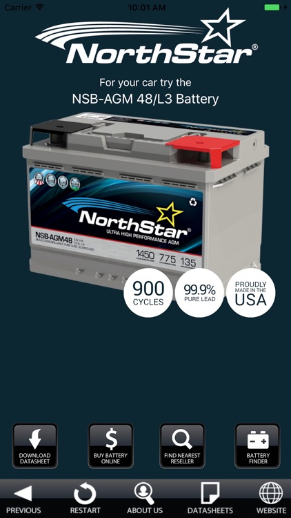 NorthStar Battery App