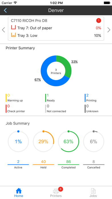 Screenshot #2 pour RICOH TotalFlow Supervisor