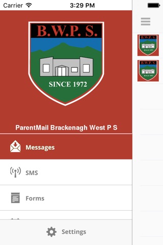 ParentMail Brackenagh West P S (BT34 4QB) screenshot 2