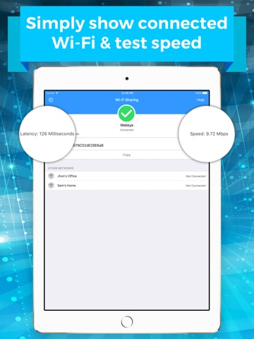 Wi-Fi Password Sharing Widgetのおすすめ画像2