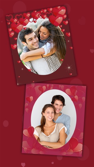 New romantic love photo frames - Photo e