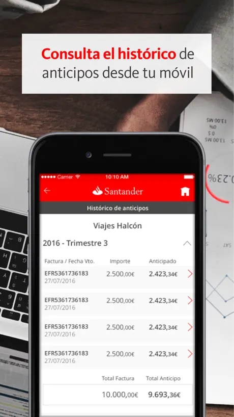 Confirming Santander