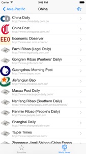 World Newspapers - 200 countries screenshot #2 for iPhone