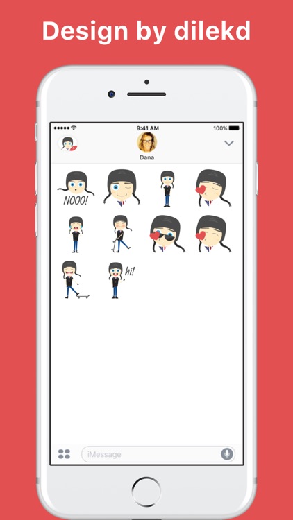 Mojiee stickers by dilekd
