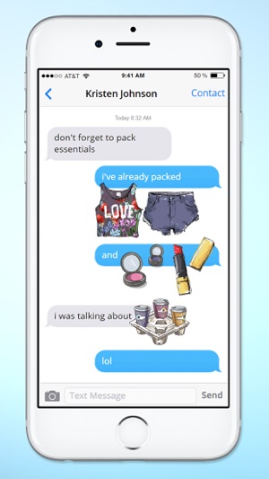 Stylish Girl Beauty and Fashion Sticker Pack 1(圖2)-速報App