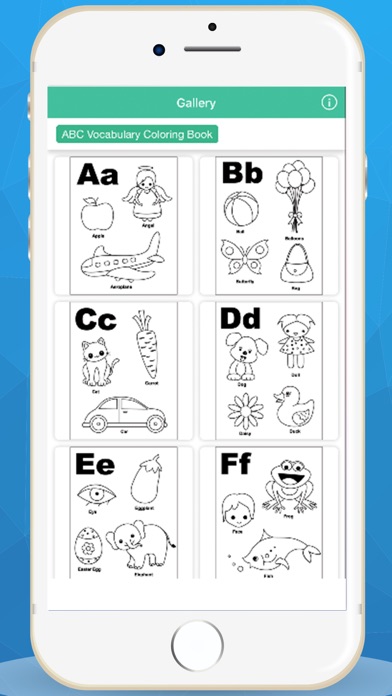 Screenshot #3 pour Vocabulaire ABC Coloring Book for Kids