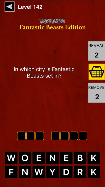 TriviaCube - Trivia for Fantastic Beasts